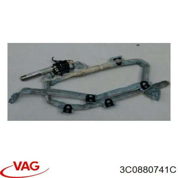 Подушка безпеки, збоку, ліва, AIRBAG 3C0880741C VAG