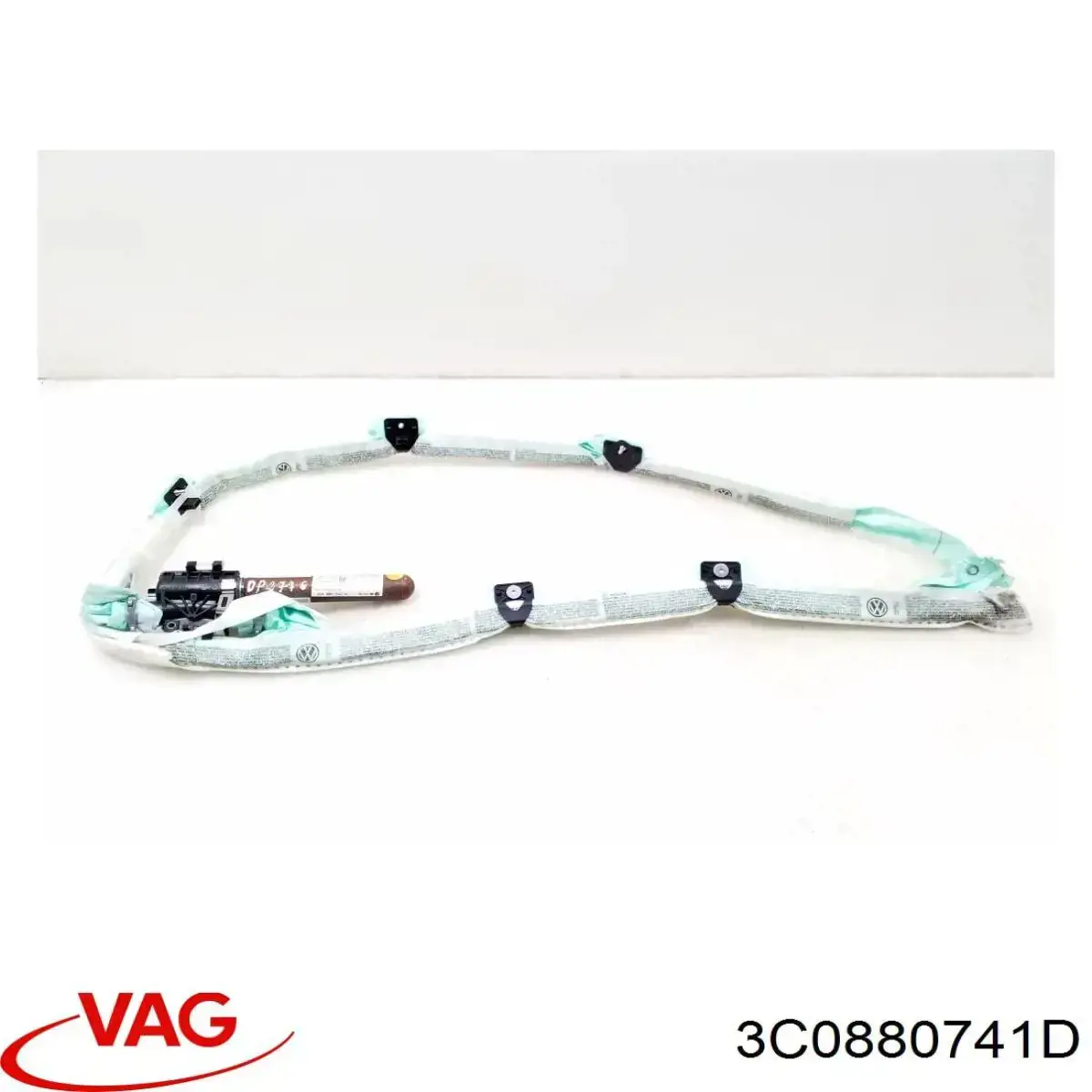 Купити 3C0880741D VAG Подушка безпеки, шторка бічна, ліва, AIRBAG