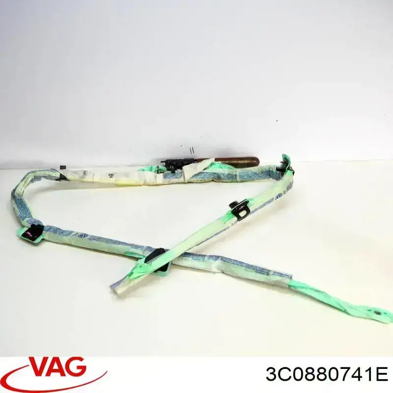 Купити 3C0880741E VAG Подушка безпеки, шторка бічна, ліва, AIRBAG