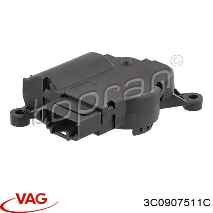 Двигун заслінки печі VAG 3C0907511C ціна, від 12.67 USD