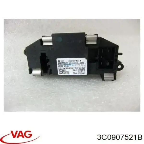 Резистор пічки 3C0907521B VAG
