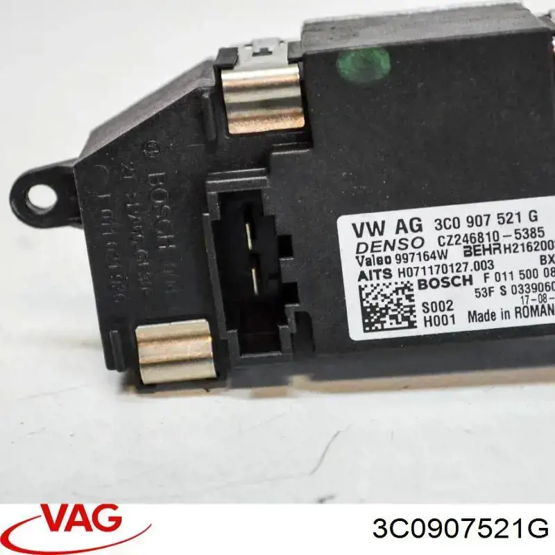 Резистор обігрівача VAG 3C0907521G ціна, від 8.35 USD