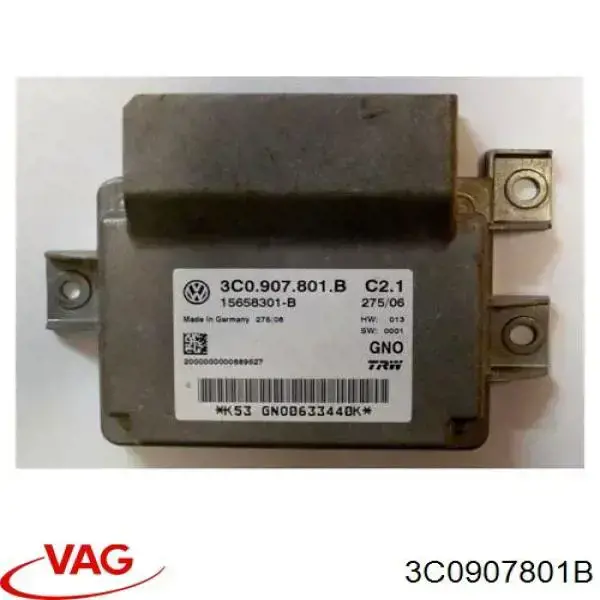 Блок керування (модуль) електромеханічного стояночного гальма 3C0907801B VAG