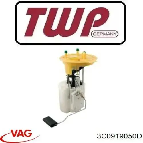 Модуль бензонасоса VAG 3C0919050D ціна, від 84.35 USD