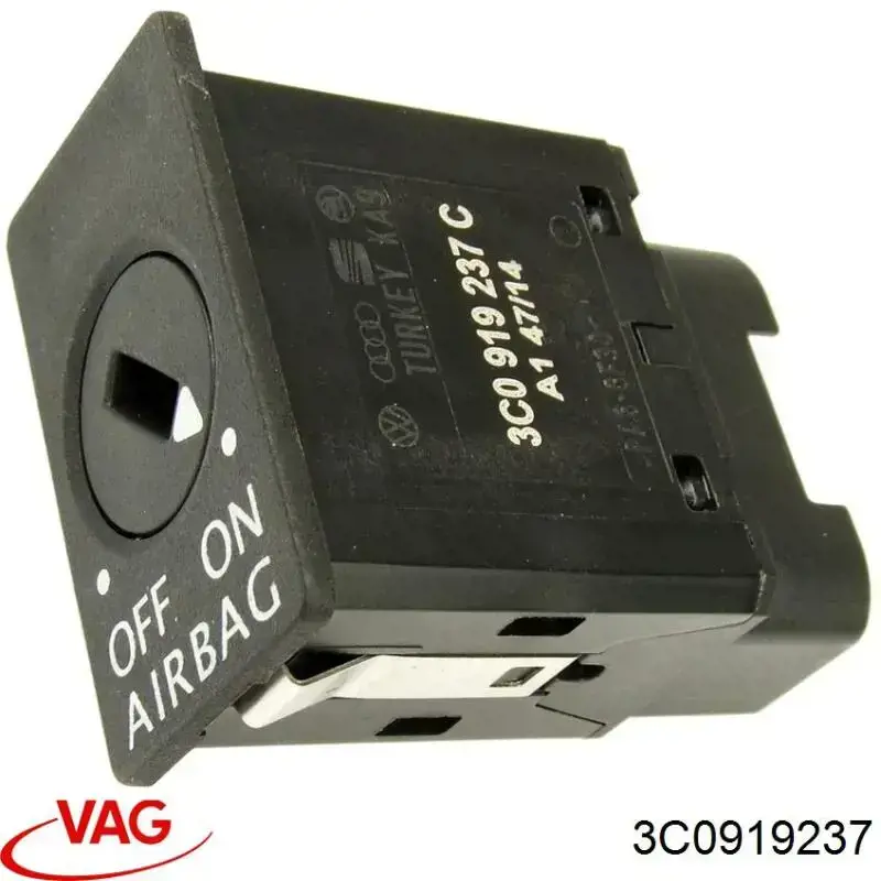 Купити 5P0919237CWGI VAG Замок відключення (деактивації) подушки безпеки пасажира