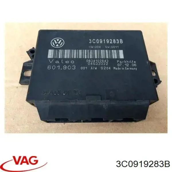 Купити 3C0919283B VAG Модуль керування (ЕБУ) парктроніком