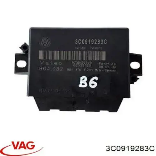 3C0919283C VAG модуль керування (ебу парктроніком)
