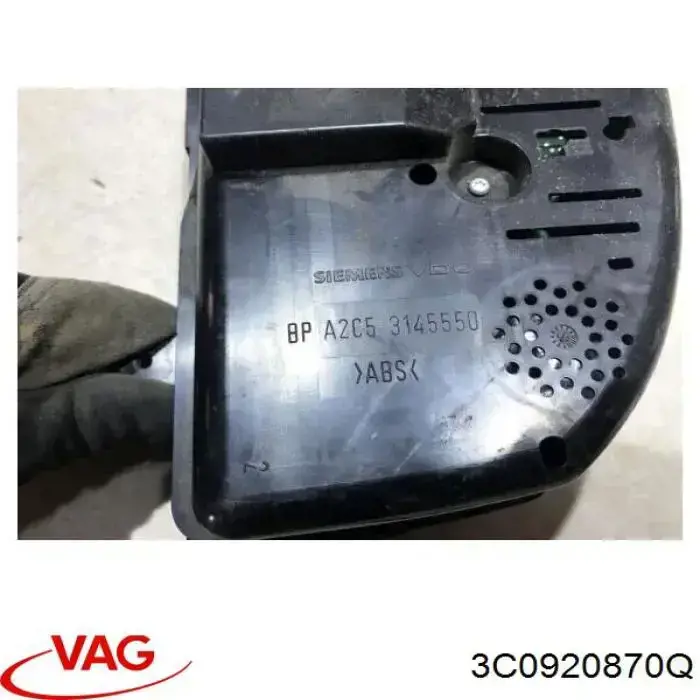 3C0920870Q VAG Щиток приладів додатковий
