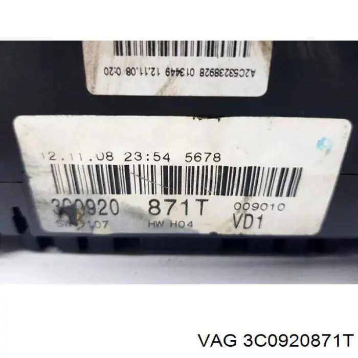 Прилади управління VAG 3C0920871T ціна, від 93.10 USD