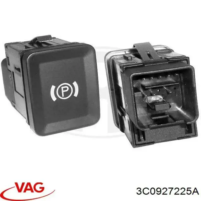 Клавіша електромеханічного гальма стоянки VAG 3C0927225A ціна, від 11.61 USD