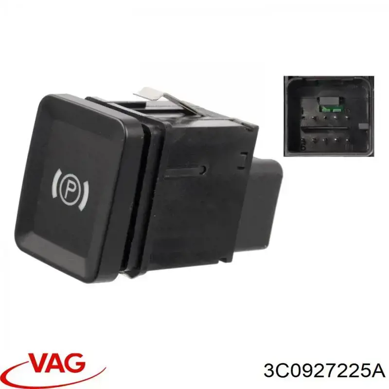 3C0927225A VAG Клавіша електромеханічного гальма стоянки