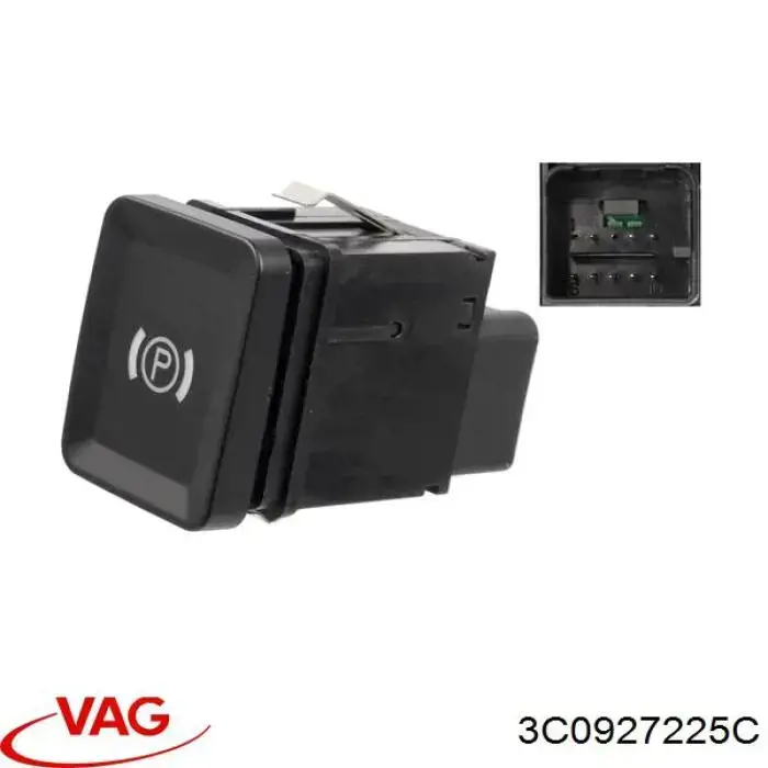 Клавіша електромеханічного гальма стоянки VAG 3C0927225C ціна, від 12.70 USD