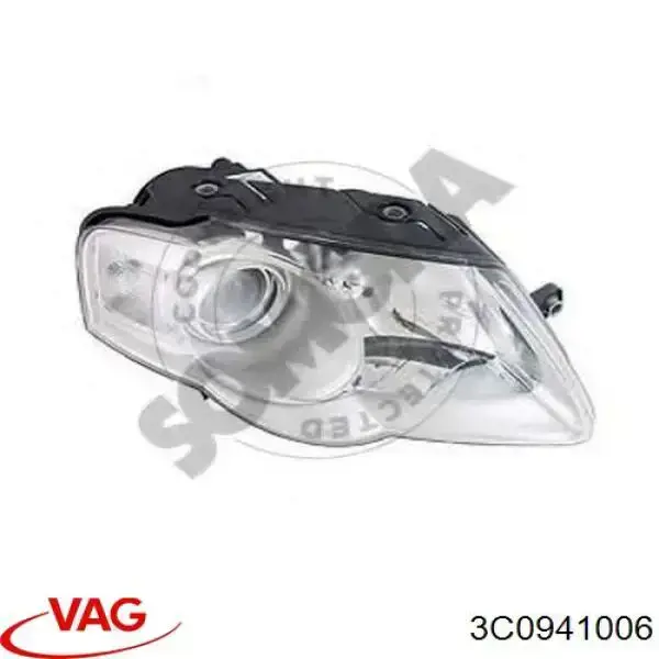 Фара правая VAG 3C0941006 ціна, від 104.42 USD