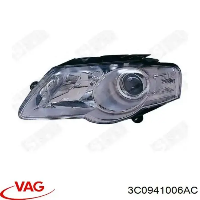 Купити 3C0941006AC VAG Права блок фара