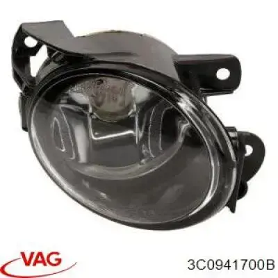 Фара протитуманна, права 3C0941700B VAG
