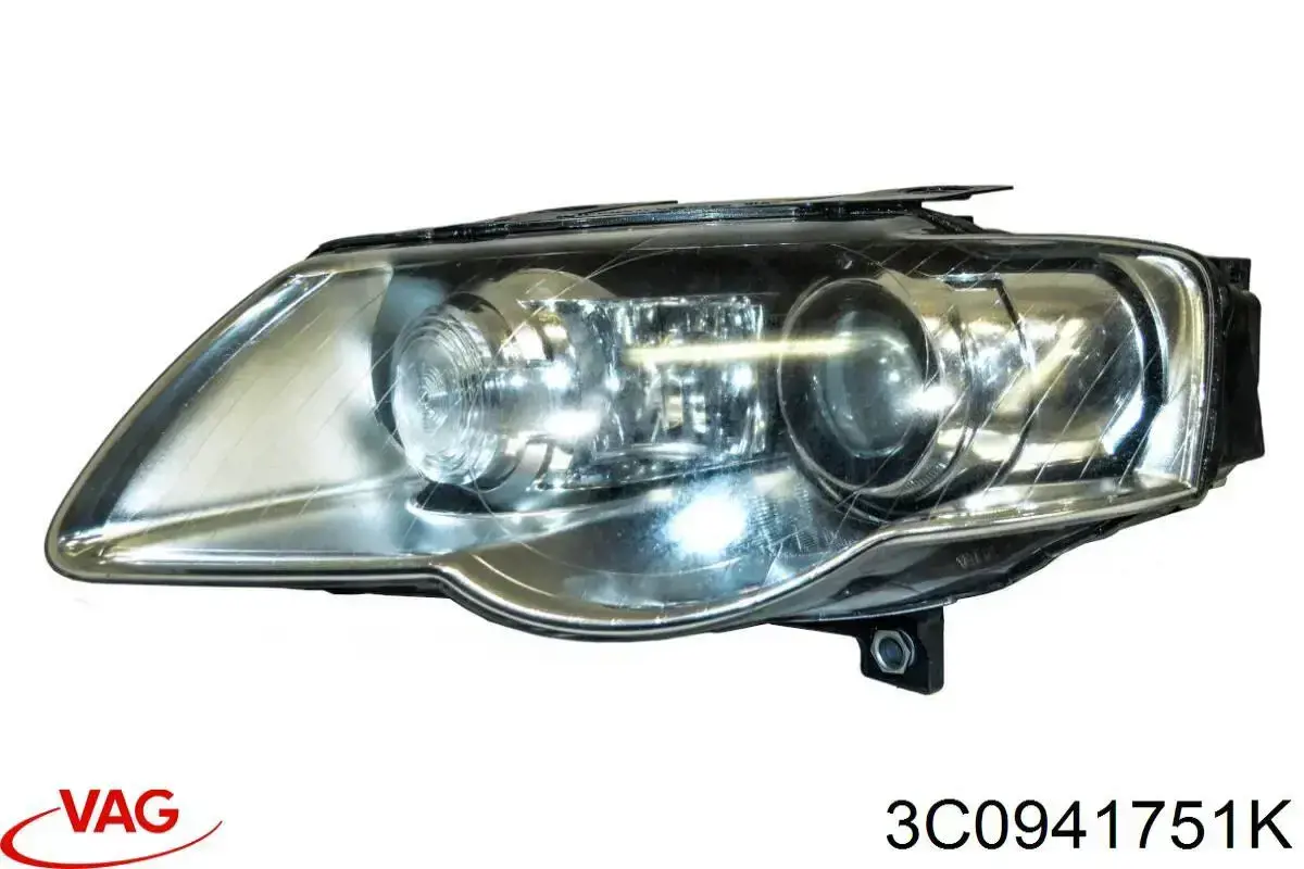 Фара ліва 3C0941751K VAG