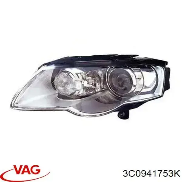 Фара ліва 3C0941753K VAG