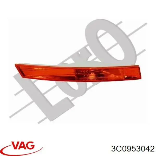 Купити 3C0953042 VAG Вказівник повороту правий