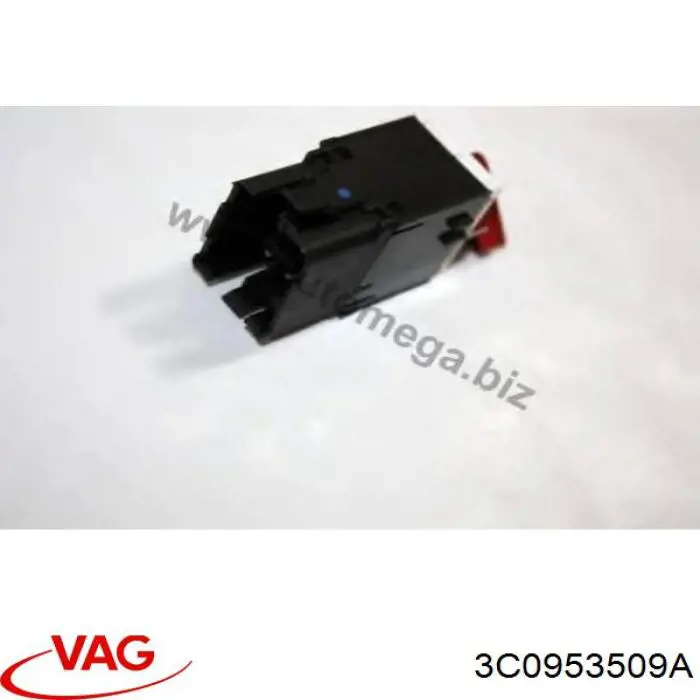 Купити 3C0953509A VAG Кнопка включення аварійного сигналу