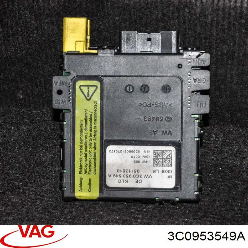 Купити 3C0953549AF VAG Модуль керування (ЕБУ) підрульових перемикачів