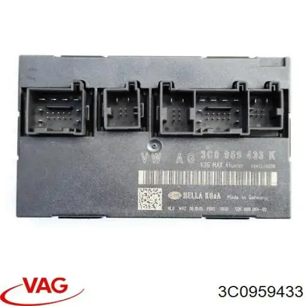 Блок комфорту VAG 3C0959433 ціна, від 12.67 USD