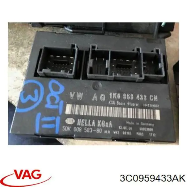3C0959433AK VAG Блок комфорту