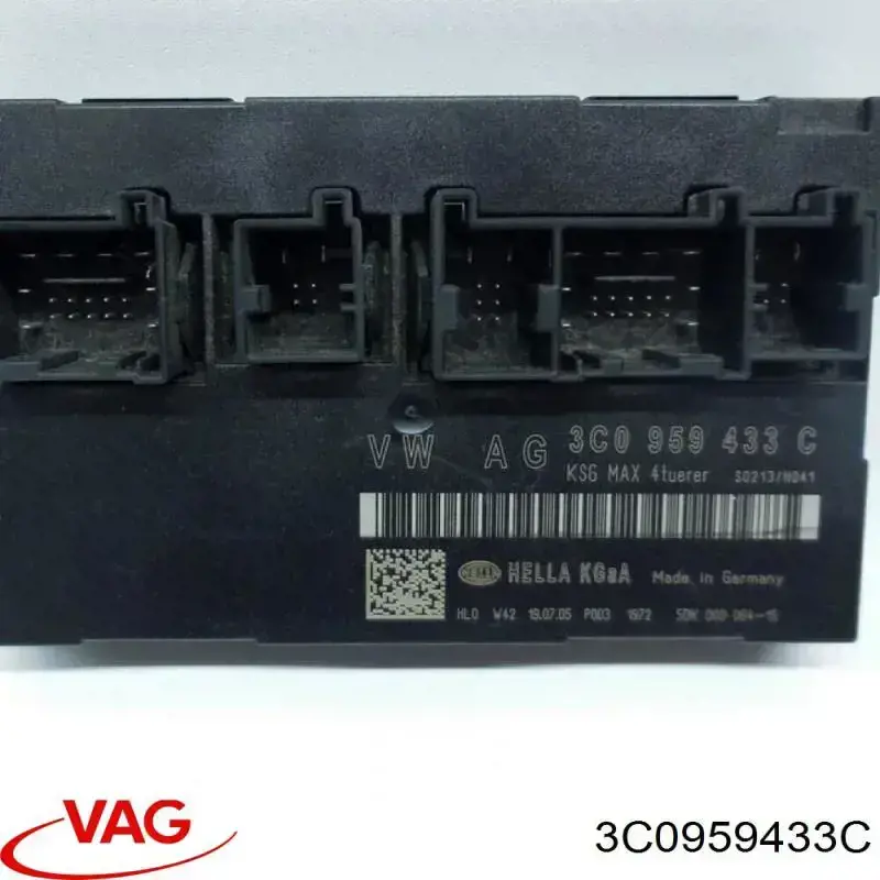 3C0959433C VAG Блок комфорту