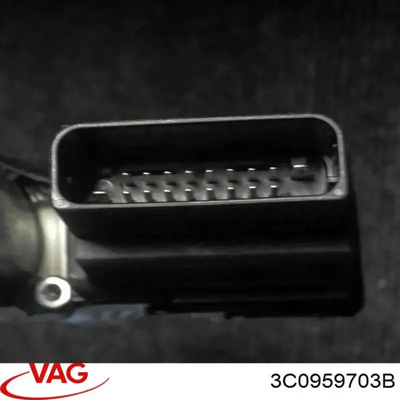 Купити 3C0959703B VAG Двигун склопідіймача двері передньої, лівої
