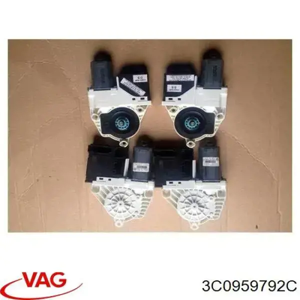 Купити 3C0959792C VAG Двигун склопідіймача двері передньої, лівої