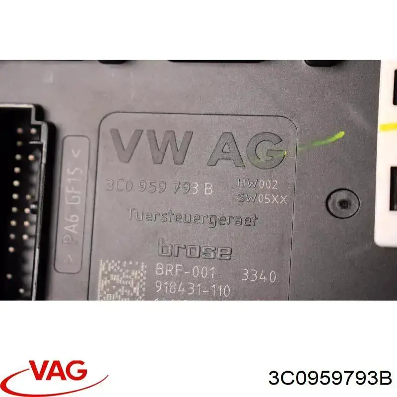 Блок комфорту 3C0959793B VAG