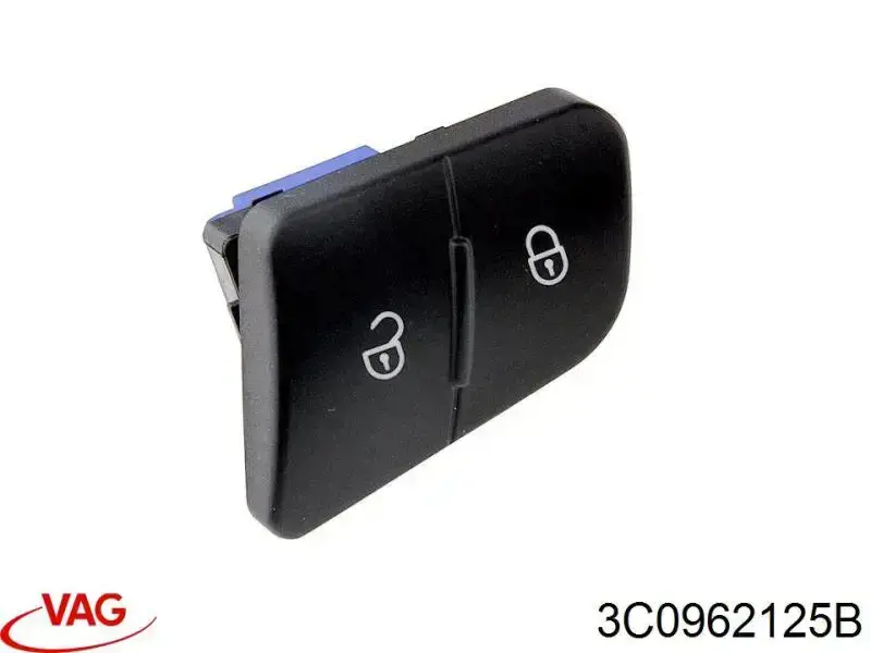 Вимикач центрального замка 3C0962125B VAG