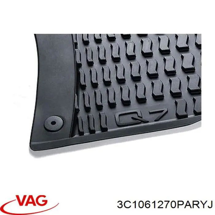 Комплект килимків VAG 3C1061270PARYJ ціна, від 111.12 USD