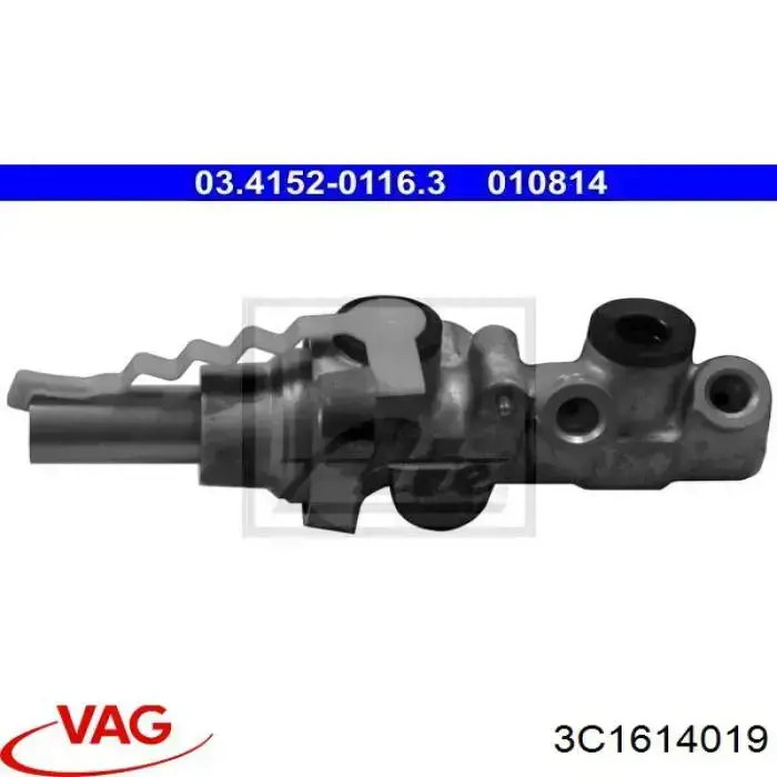 Циліндр головний гальма (Гідротормоз) VAG 3C1614019 ціна, від 38.01 USD