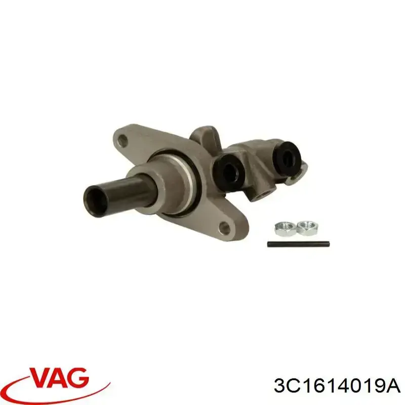 Циліндр головний гальма (Гідротормоз) VAG 3C1614019A ціна, від 31.64 USD