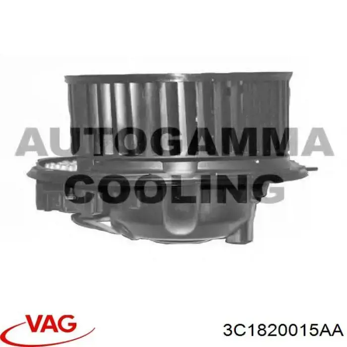Купити 3C1820015AA VAG Електродвигуни (електродвигун обігрівача) або розетка причепа штепсельная