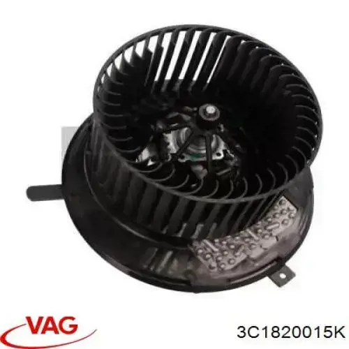3C1820015K VAG двигун вентилятора пічки (обігрівача салону)