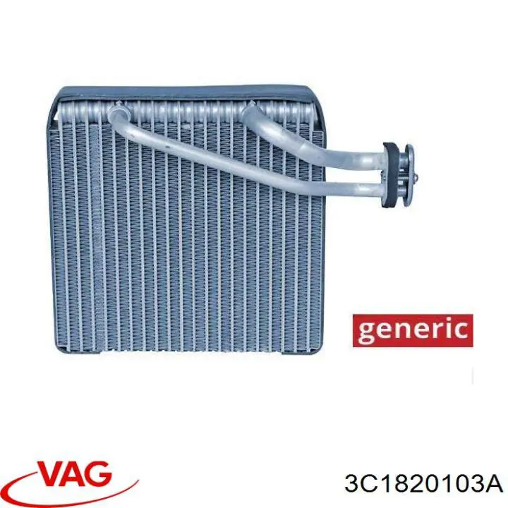 Купити 3C1820103A VAG Радіатор опалювача салону