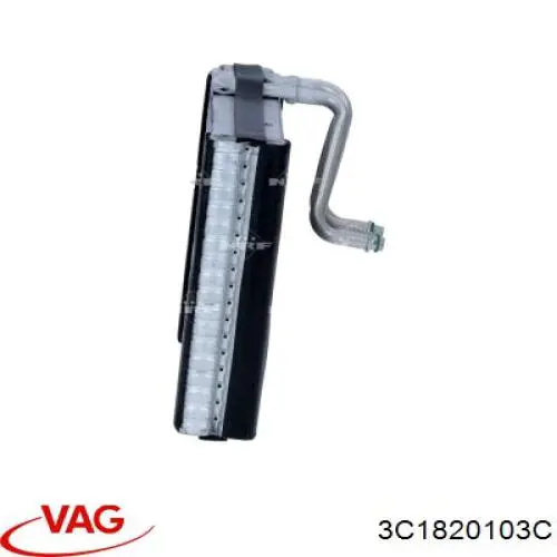 3C1820103C VAG радіатор кондиціонера салонний, випарник