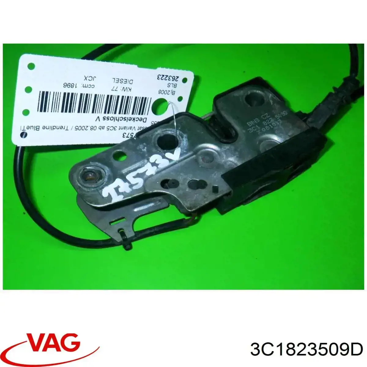 Купити 3C1823509C VAG Замок капота