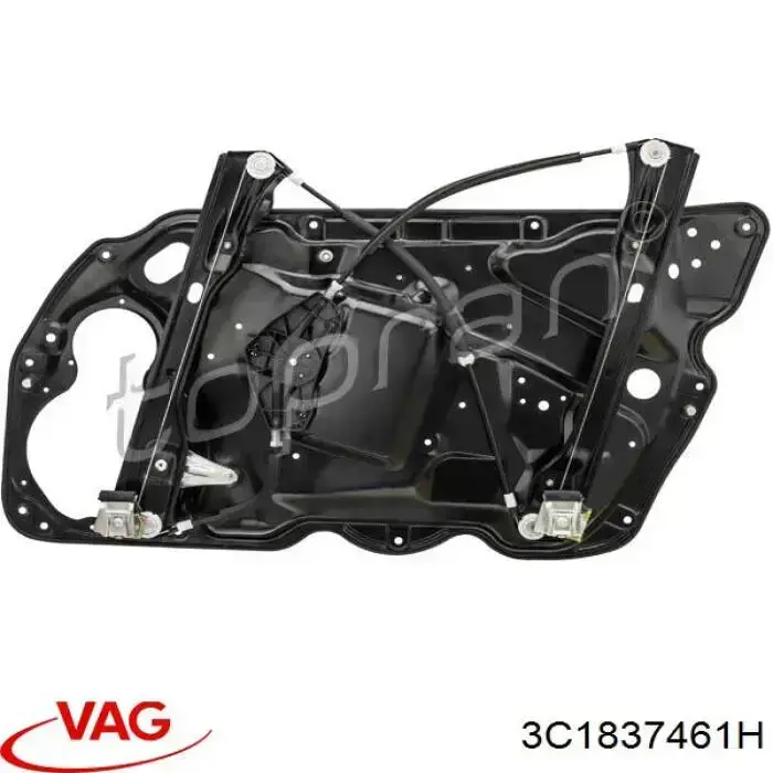 Купити 3C1837461H VAG Механізм стеклопідйомника водійських дверей