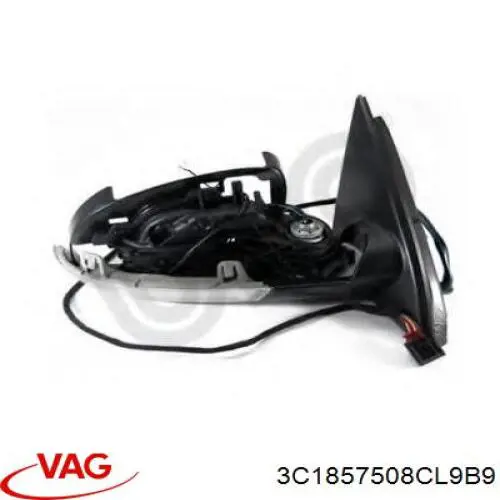 Праве бічне дзеркало VAG 3C1857508CL9B9 ціна, від 88.00 USD