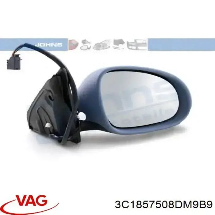 Праве бічне дзеркало VAG 3C1857508DM9B9 ціна, від 60.94 USD