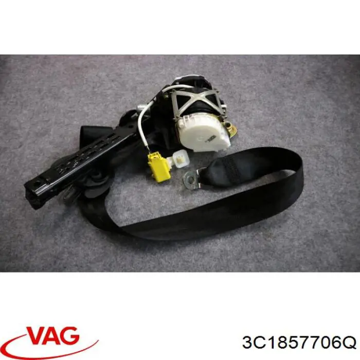 Пасок безпеки передній правий VAG 3C1857706Q ціна, від 47.40 USD
