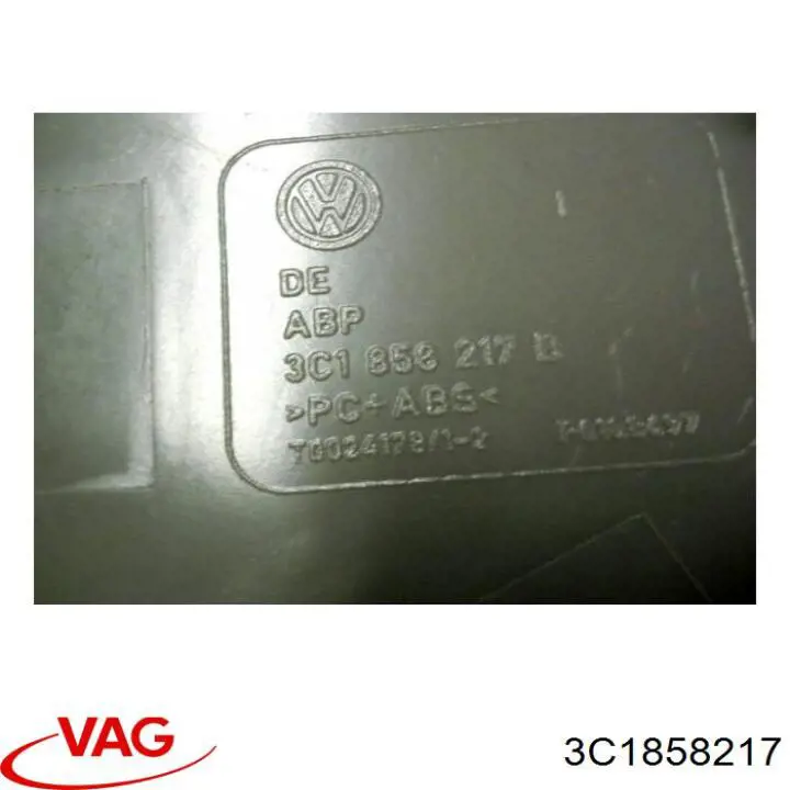 3C1858217 VAG 