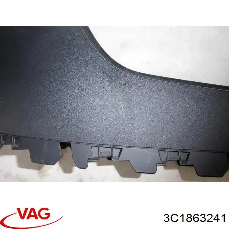 Консоль центральна панелі керування 3C1863241 VAG