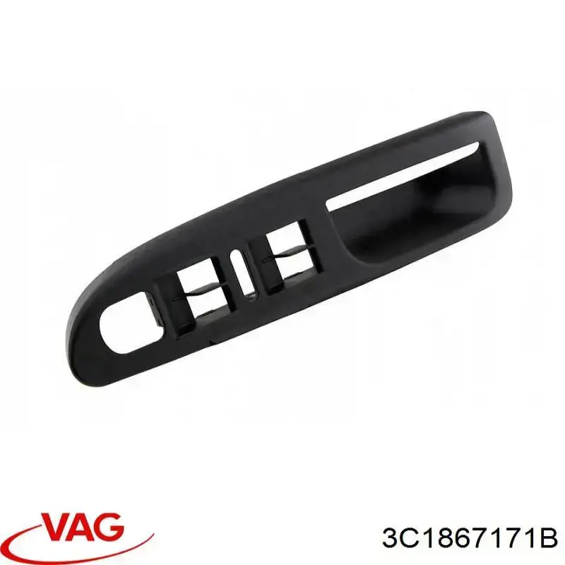 3C1867171B1QB VAG ручка підлокітника передніх дверей внутрішня, ліва
