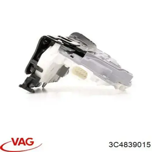 Замок задньої двері, лівої 3C4839015 VAG
