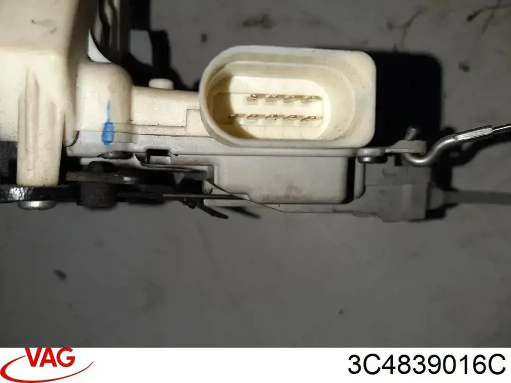 Замок задньої дверї, правої 3C4839016C VAG