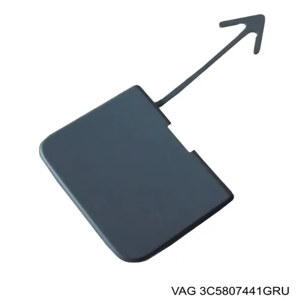 Заглушка бампера буксирувального гака, задня VAG 3C5807441GRU ціна, від 4.69 USD