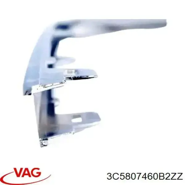 Купити 3C5807460B2ZZ VAG Молдинг заднього бампера, правий